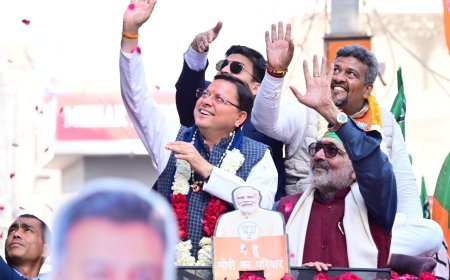 *जन-जन में भरी उमंग है,* *दिल्ली की जनता भाजपा के संग है... मुख्यमंत्री पुष्कर सिंह धामी*