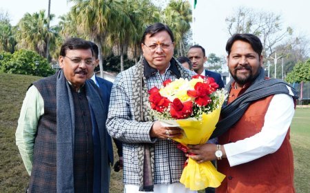 पूर्व विधायक राजेश शुक्ला ने मुख्यमंत्री से भेंट कर किसानों व क्षेत्र के विकास के लिए रखीं महत्वपूर्ण मांगें