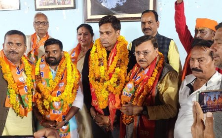 किच्छा नगर मंडल के नवनियुक्त अध्यक्ष एवं पंतनगर मंडल अध्यक्ष पूर्व विधायक राजेश शुक्ला ने स्वागत किया।