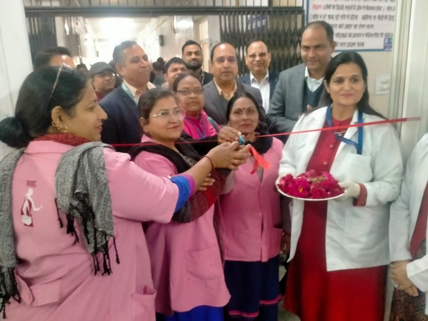 जिला चिकित्सालय रुद्रपुर में पल्स अनीमिया महाअभियान का शुभारंभ हुआ
