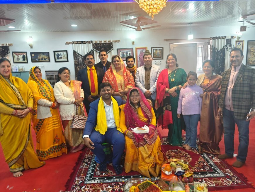 सरवती देवी मैमोरियल ट्रस्ट के तत्वावधान में वैदिक मंत्रोच्चार के साथ बसंत पंचमी के पावन पर्व पर हुआ आयोजन गर्भ संस्कार: डॉ.रेनूशरण
