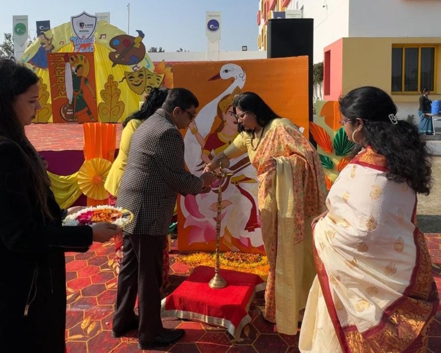 जी.डी. गोयनका में ‘कलाकृति बसंत पंचमी टैलेंट फेस्ट’ का भव्य आयोजन सफल रहा