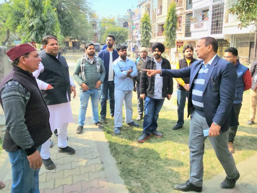 रूद्रपुर को जल्द मिलेगी नये पार्कों की सौगात