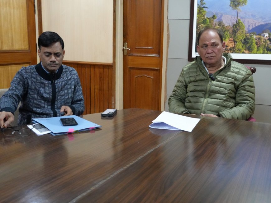 अध्यक्ष उत्तराखण्ड कृषि उत्पादन विपणन बोर्ड ने सभी किसान बन्धुओं से ग्रीष्मकालिन धान के वैकल्पिक फसलों के उत्पादन की कि अपील।