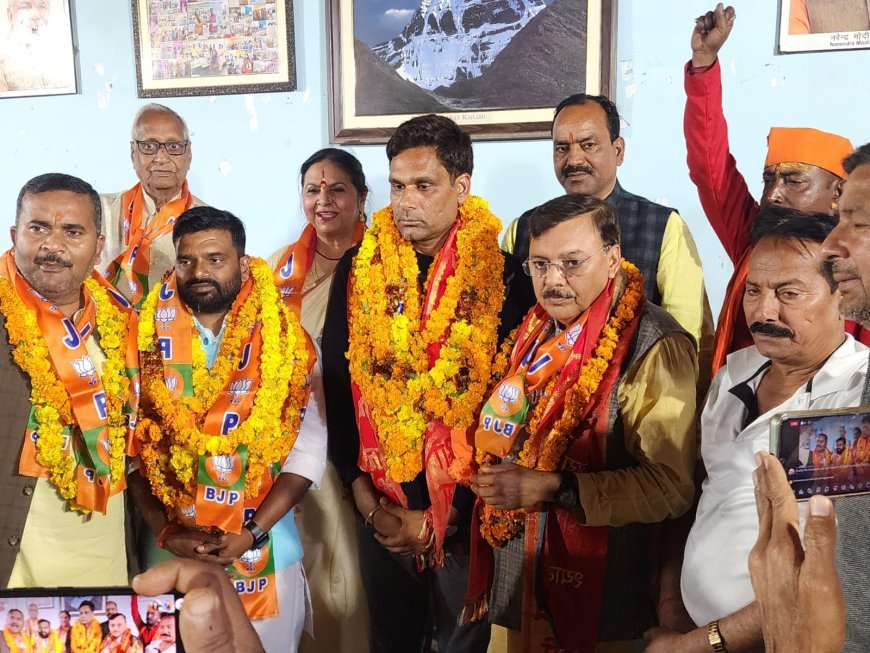 किच्छा नगर मंडल के नवनियुक्त अध्यक्ष एवं पंतनगर मंडल अध्यक्ष पूर्व विधायक राजेश शुक्ला ने स्वागत किया।