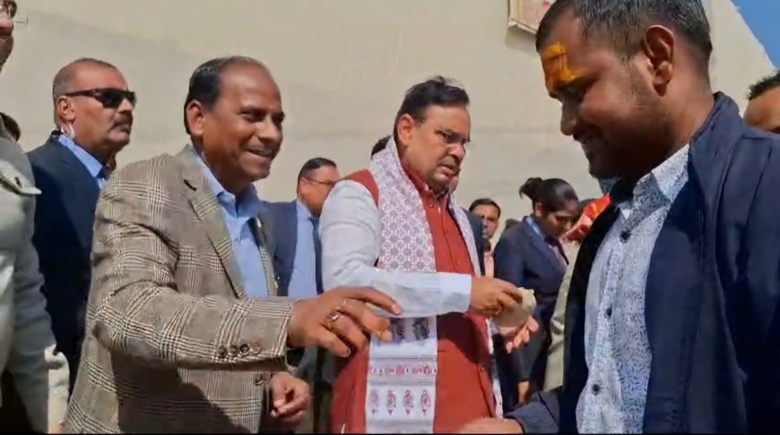भाजपा नेता महेश कुमार शर्मा के सराहनीय कार्य की प्रशंसा