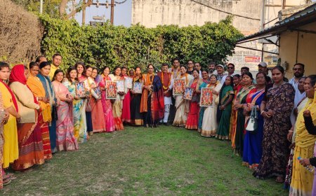 अंतरराष्ट्रीय महिला दिवस पर भाजपा किच्छा नगर मंडल ने किया विशिष्ट महिलाओं का सम्मान