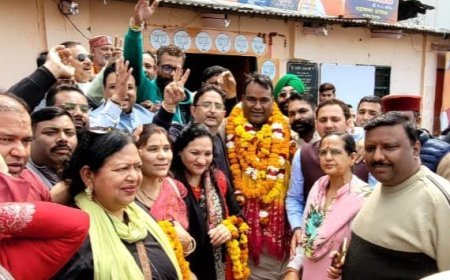 सिद्धार्थ उमेश अग्रवाल पुनः बने भारतीय जनता पार्टी महानगर देहरादून के अध्यक्ष*