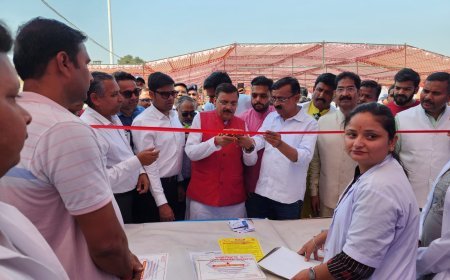 किच्छा: सेवा, सुशासन और विकास के तीन वर्ष पूर्ण होने पर बहुद्देशीय एवं चिकित्सा शिविर का भव्य आयोजन