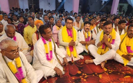 विधायक शिव अरोरा बोले अखण्ड नाम कीर्तन के श्रवण मात्र से मन को होती है शांति की अनुभूति*