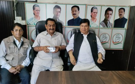 धीरेंद्र प्रताप ने तिलक राज बेहद को दी बधाई बताया बहादुर नेता