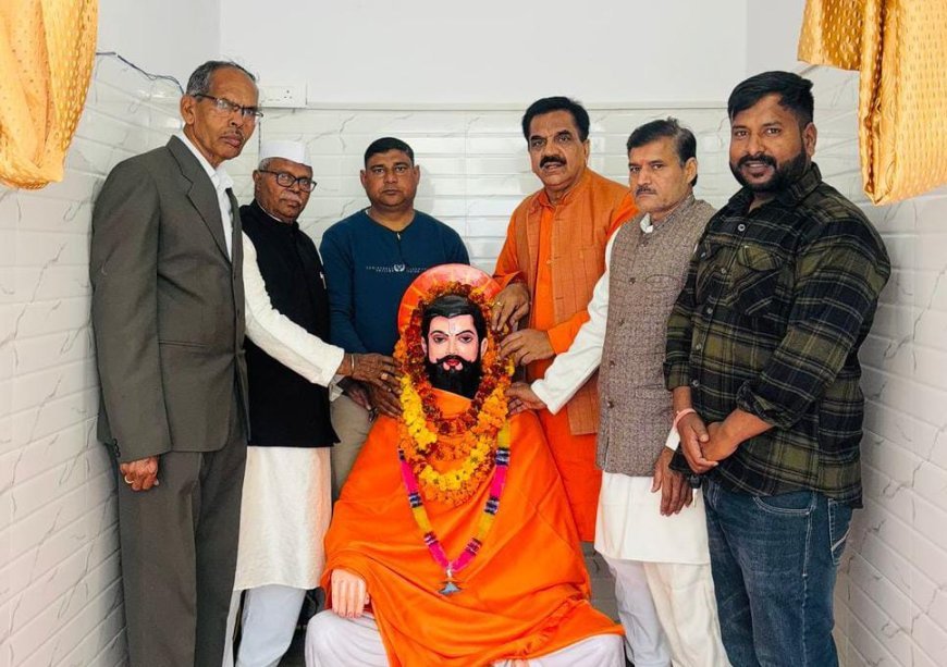 जयंती पर संत रविदास जी को किया नमन