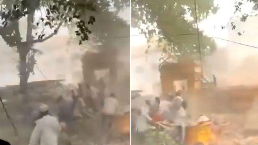 अलविदा जुमे की नमाज के दौरान भूकंप से गिरी मस्जिद, कई नमाजियों की मौत