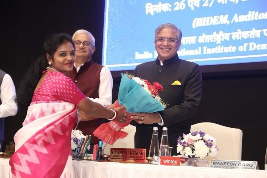 निर्वाचन आयोग द्वारा पहली बार आईआईआईडीईएम में विभिन्न बैचों में 1 लाख से अधिक बूथ लेवल अधिकारियों (बीएलओ) के लिए प्रशिक्षण प्रारंभ*