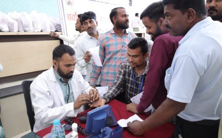 नगर निगम के पर्यावरण मित्रों का निःशुल्क हैल्थ चेकअप