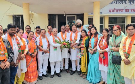 पार्टी को मजबूत बनाने में हर कार्यकर्ता का योगदानः विकास शर्मा