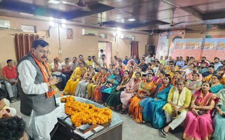 भारतीय जनता पार्टी किच्छा विधानसभा में सक्रिय सदस्य सम्मेलन संपन्न, पूर्व विधायक राजेश शुक्ला ने किया उद्घाटन