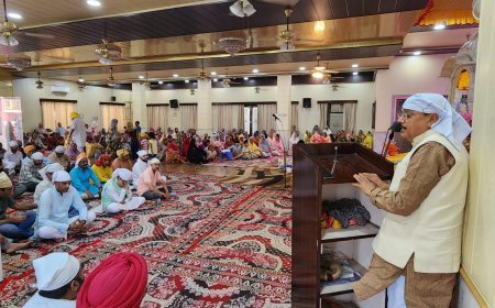 किच्छा में बैसाखी पर्व श्रद्धा व उल्लास के साथ मनाया गया