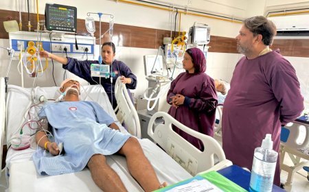 महापौर ने घायल भाजपा नेता का जाना हाल