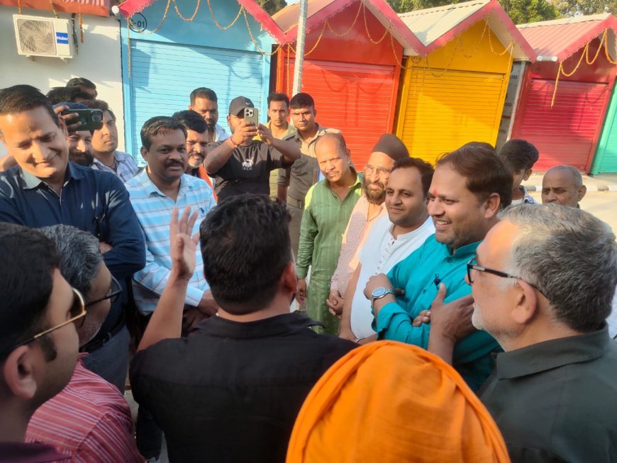 वेडिंग जोन का होगा विस्तार  - समोसा मार्केट के व्यापारियों को भी मिलेंगी दुकानें