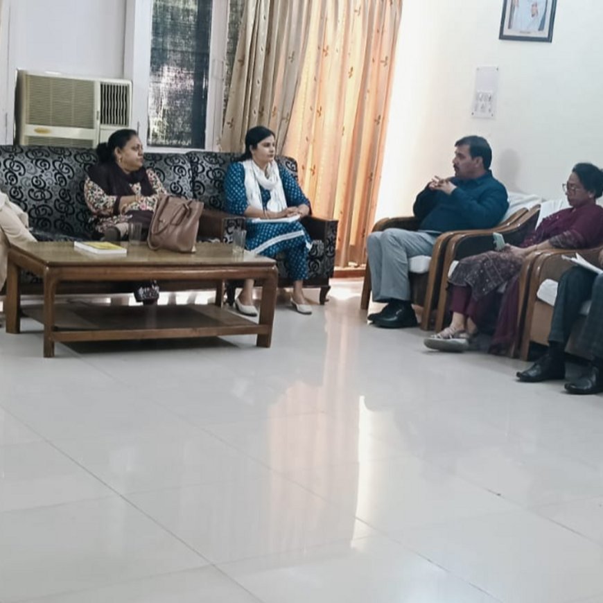 सोनीपत में राज्य बाल अधिकार संरक्षण आयोग का दौरा:प्राइवेट स्कूलों की मनमानी पर सख्त; जहां स्कलों में किताबें-ड्रैस बिक रही, वहां नहीं हुआ निरीक्षण