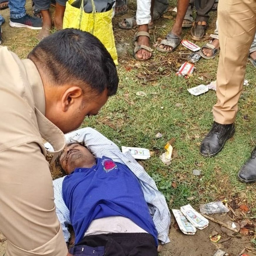 महराजगंज में देशी शराब दुकान के पास मिला शव:जेब में मिले दस्तावेजों से हई पहचान, पुलिस जांच में जुटी