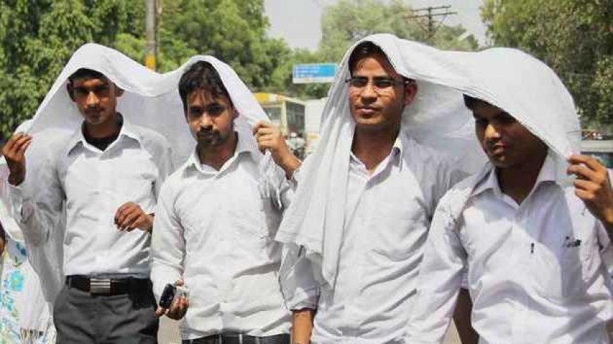 मौसम के 2 रंग, कहीं भीषण गर्मी की मार, कहीं बारिश के साथ चली धूल भरी आंधी