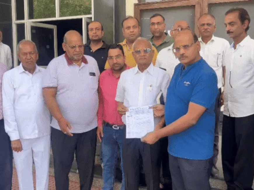 सोनीपत में जैन समाज का आक्रोश:महाराष्ट्र में मंदिर तोड़े जाने के विरोध में सौंपा ज्ञापन; आदेश देने वाले अधिकारी के खिलाफ कार्रवाई की मांग