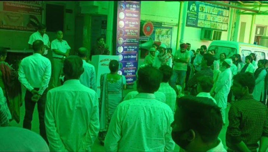 रुद्रपुर , अग्रसेन हॉस्पिटल जम्मू-कश्मीर के पहलगाम आतंकी हमले में मारे गए लोगों को श्रद्धांजलि दी