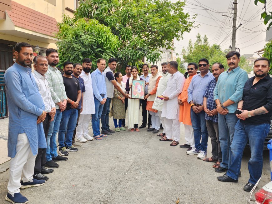 शांभवी तिवारी ने यूपीएससी परीक्षा में 445वीं रैंक हासिल कर क्षेत्र का नाम रोशन किया