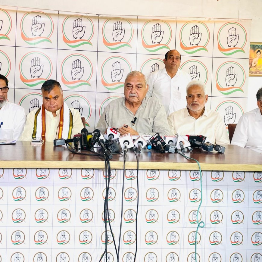 नूंह विधायक बोले-जातिगत जनगणना राहुल की जीत:कांग्रेस ने सड़क से लेकर संसद तक किया संघर्ष; पानी रोकना AAP-BJP की मिलीभगत