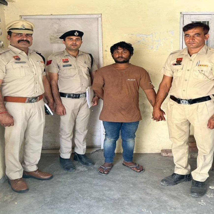 फरीदाबाद पुलिस ने दिल्ली से गाड़ियां चुराने वाले को पकड़ा:चोरी के 6 केस दर्ज, बाइक बरामद, लड़ाई-झगड़े के मामले में फरार था