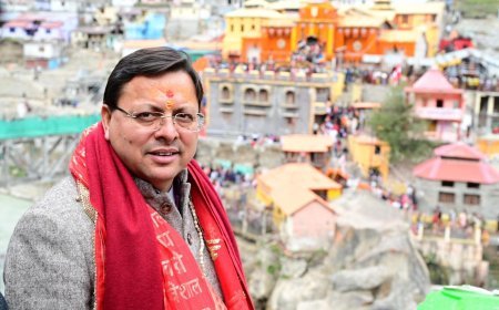 भू-वैकुंठ श्री बदरीनाथ धाम  के कपाट खुल गए