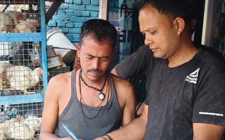 खुले में मांस बेचने वालों के खिलाफ नगर निगम ने चलाया अभियान