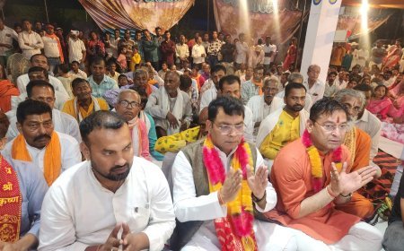 मोतीपुर मे आयोजित अखण्ड नाम सकीर्तन मे शामिल हुऐ विधायक शिव अरोरा