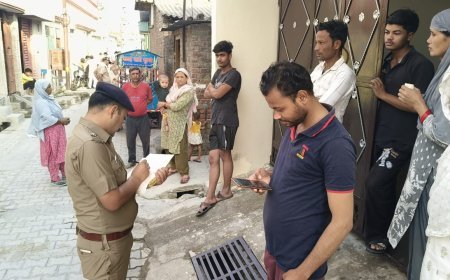 एसएसपी मणिकांत मिश्रा के निर्देशानुसार संपूर्ण जनपद में बृहद स्तर पर चलाया गया सत्यापन अभियान*