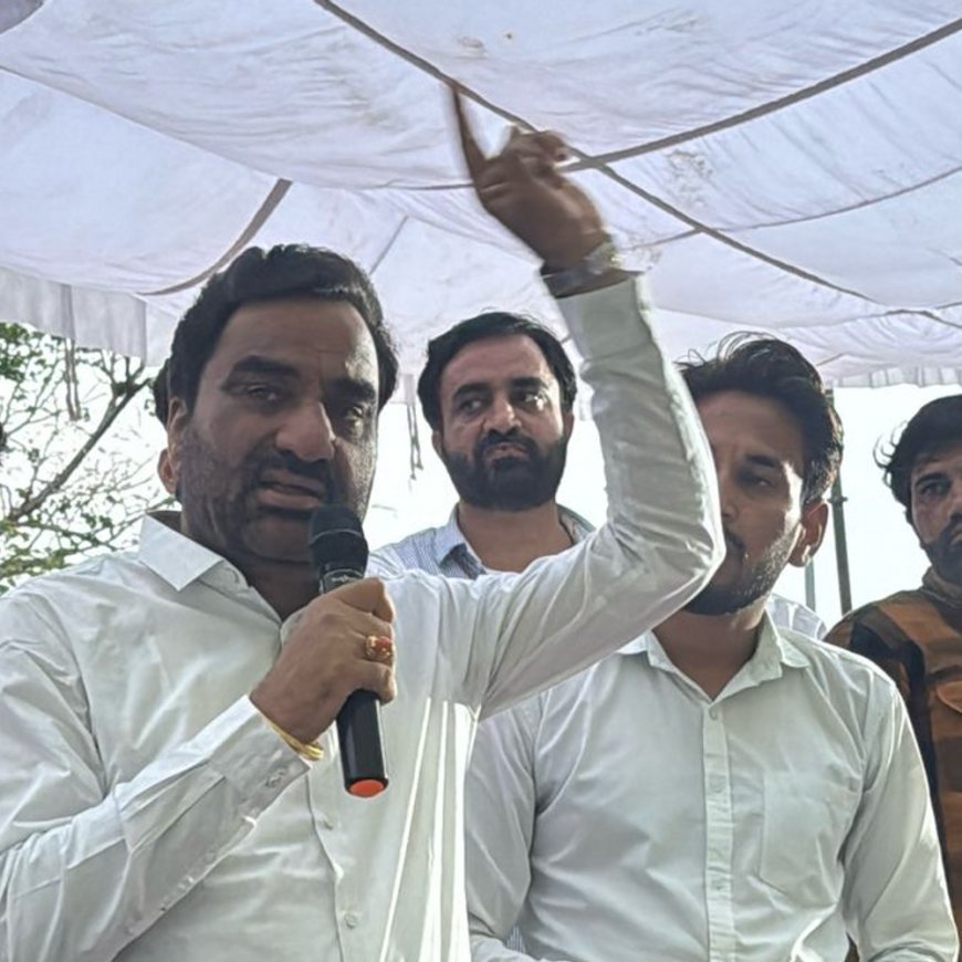हनुमान बेनीवाल ने 13 मई तक धरना किया स्थगित:बोले- मौजूदा हालात में राष्ट्रीय एकता को रखेंगे बरकरार, बाद में करेंगे उग्र आंदोलन