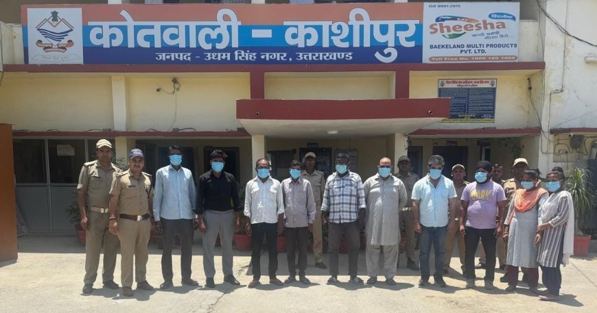 एसएसपी मणिकांत मिश्रा के निर्देशन में फरार वारंटियों पर चला ऊधम सिंह नगर पुलिस का डंडा*