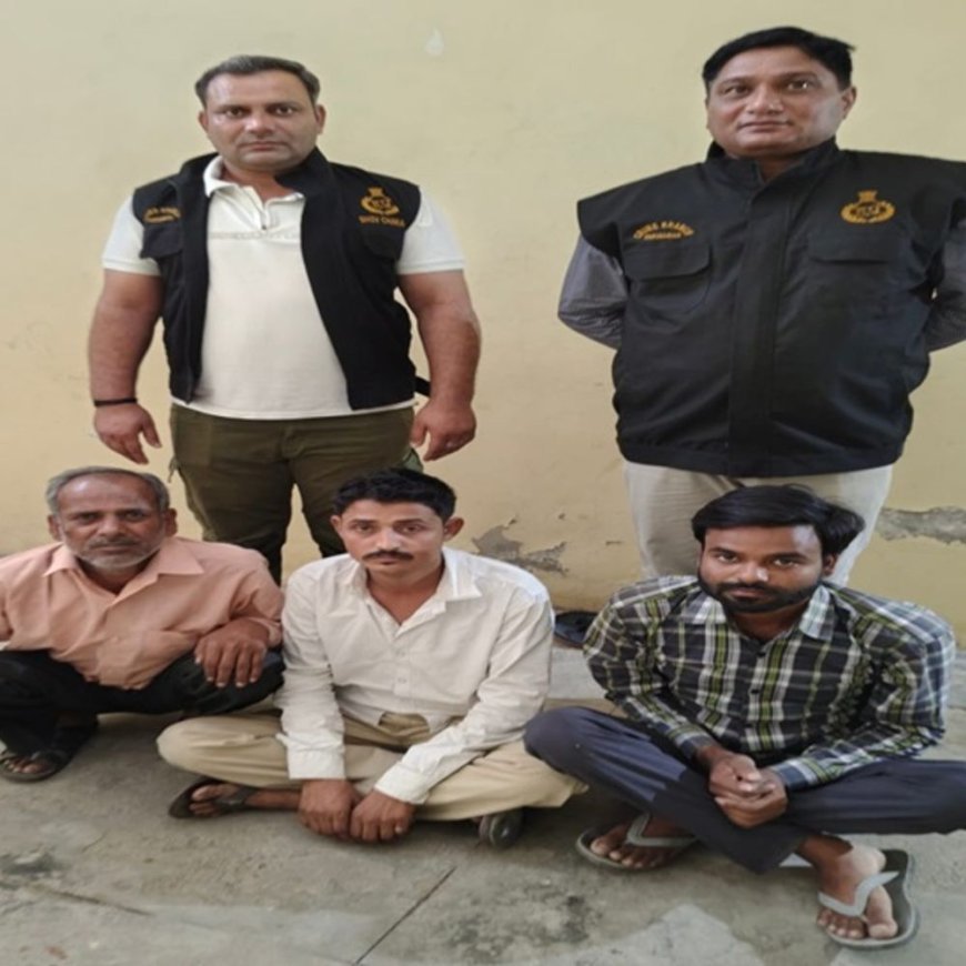 अवैध हथियार सप्लायर बाप-बेटा यूपी से गिरफ्तार:फरीदाबाद क्राइम ब्रांच ने बरामद किए 5 देसी कट्टा, कोर्ट में पेश कर जेल भेजा