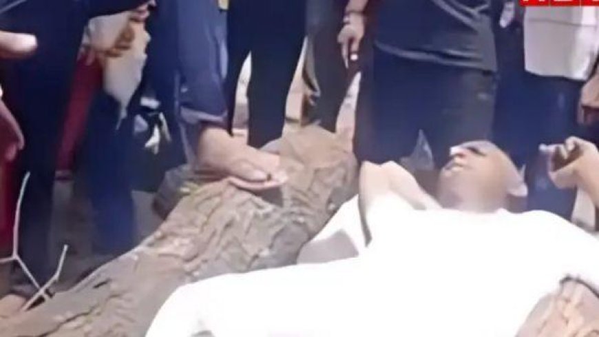 चांदी के कड़ों के लिए मां की चिता पर लेटा कलयुगी बेटा, नहीं होने दिया अंतिम संस्कार