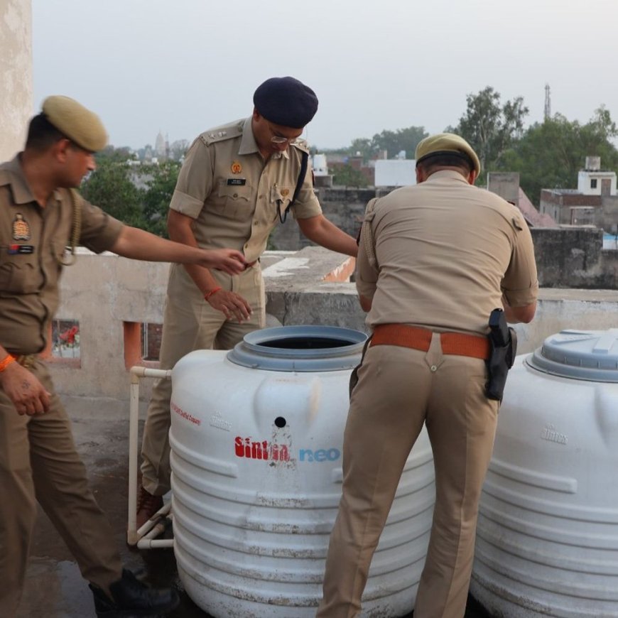 SSP का थानों में आकस्मिक दौरा:पुलिस कर्मियों में मचा हड़कंप, जमुनापार और राया थाने का निरीक्षण, कमी मिलने पर नाराजगी जताई