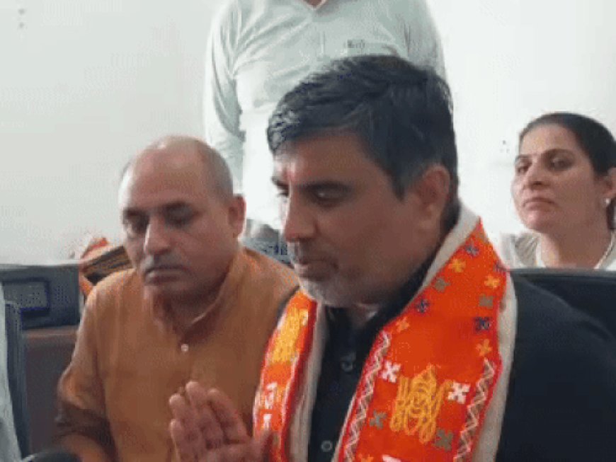 रोहतक में बोले शिक्षामंत्री महिपाल ढांडा:सरकारी स्कूलों में लागू किया जाएगा उद्यमिता विषय, प्राइवेट स्कूलों से बेहतर सरकारी स्कूलों का परिणाम