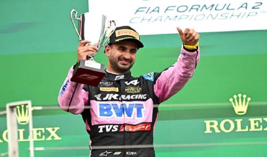 जानें कौन हैं Kush Maini? जिन्होंने फहराया भारत का परचम, F2 race जीतने वाले बने पहले भारतीय
