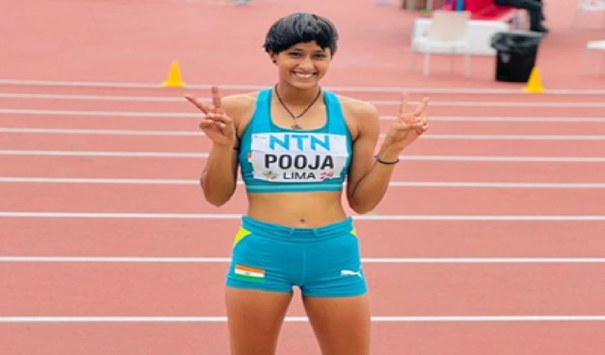 Asian Athletics Championships: 18 वर्षीय पूजा ने महिलाओं की हाई जम्प में जीता गोल्ड मेडल