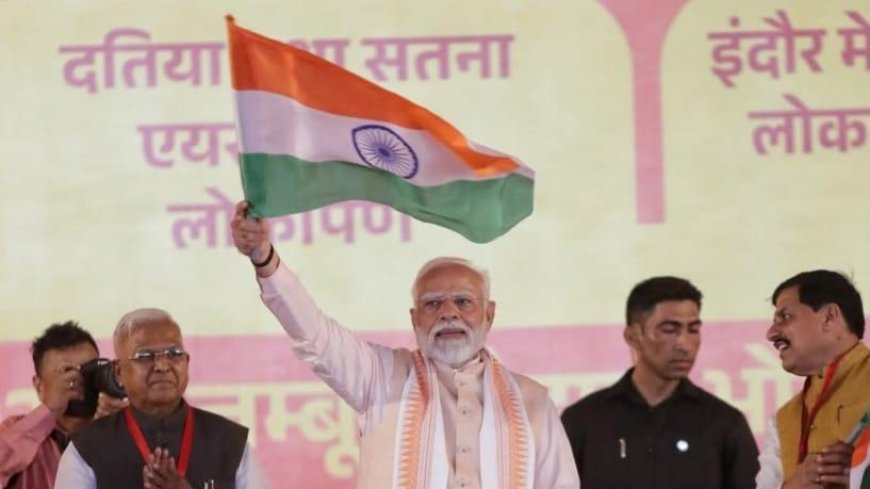 भोपाल से पीएम मोदी की पाकिस्तान को चेतावनी, गोली का जवाब गोले से दिया जाएगा