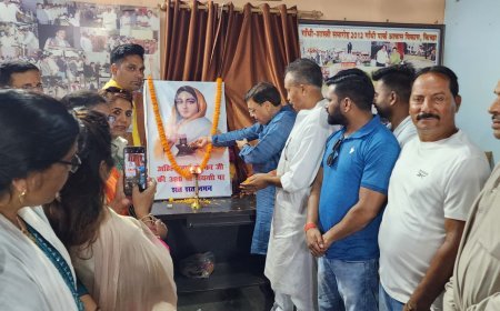 किच्छा: भाजपा नगर मंडल ने लोकमाता अहिल्याबाई होल्कर की 300वीं जयंती पर उन्हें नमन किया