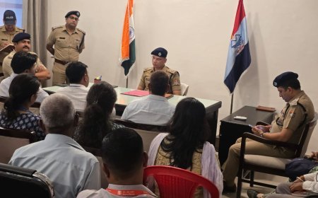 एसएसपी मणिकांत मिश्रा का साइबर सुरक्षा पर जोर: बैंक अधिकारियों के साथ बैठक कर सहयोग हेतु की अपील*