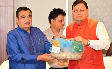 *राज्य में रोपवे परियोजनाओं की प्रगति को लेकर आज देहरादून में आदरणीय केंद्रीय मंत्री श्री Nitin Gadkari जी की अध्यक्षता में महत्वपूर्ण बैठक सम्पन्न हुई।