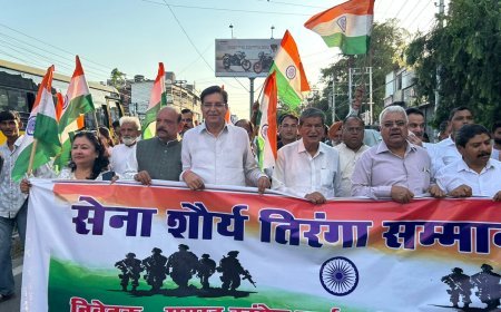 सेना शौर्य तिरंगा सम्मान यात्रा