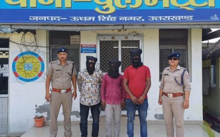 कंपनी के यूनियन वर्चस्व को लेकर मारपीट के मामले में पुलभट्टा पुलिस ने तीन अभियुक्तों को किया  गिरफ्तार*